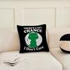 I Probably Don't Care About The cushion cover Pillow Cover Decoration Room Home Sofa living Office Car Nordic Simplicity