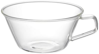 CAST Tea Cup 220ml Heat Resistant Glass Black Tea Safe 8437 Microwave/Dishwasher