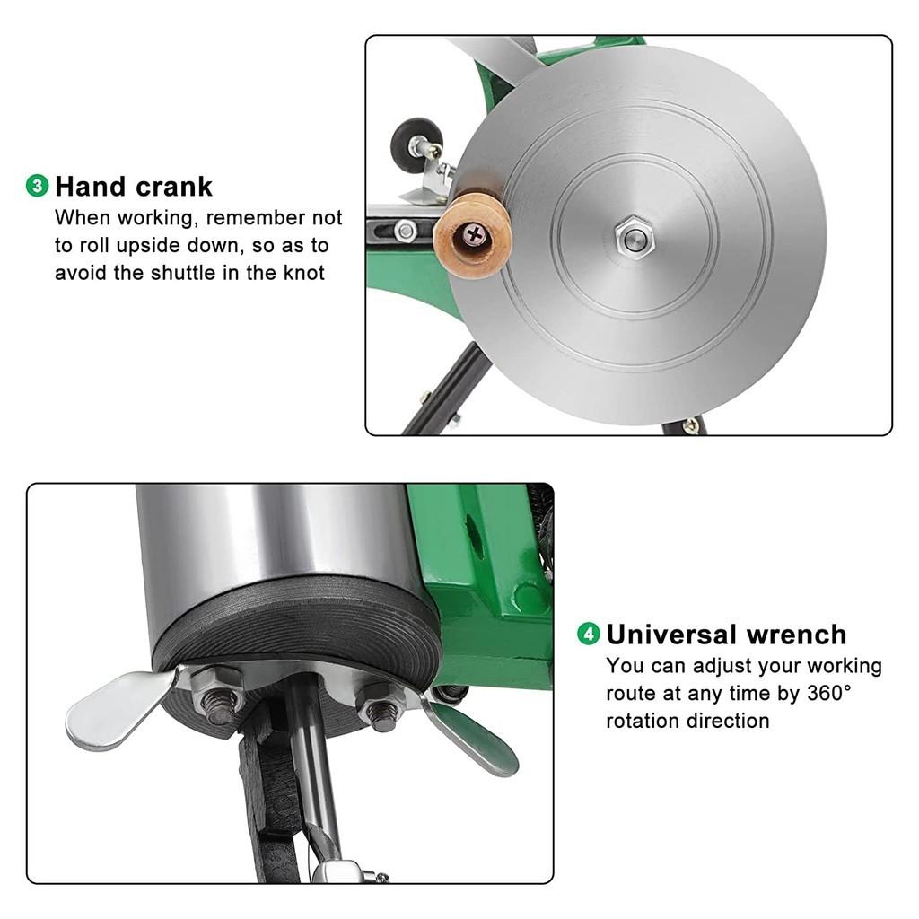 Cobbler Manual Shoe Mending Machine Dual Cotton Nylon Line Shoe Sewing Machine Industrial Shoe Repair Machine