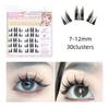 DIY Adhesive False Eyelashes Sweet False Eyelash Clusters  Grafting Lashes