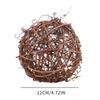 8/10/12/20CM Wicker Rattan Balls DIY Handmade Weaving Ball Christmas Hanging Floral Ball Decoration Decorative Xmas Tree Pendant