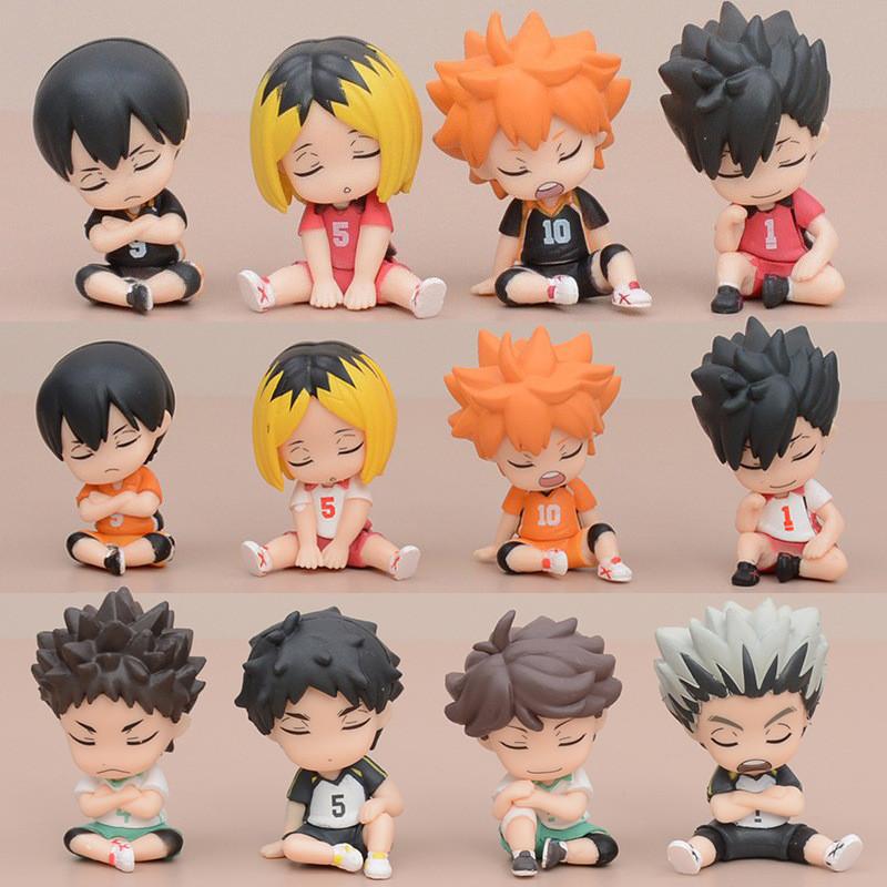 Haikyuu Sleep Pose Pvc Model Figures For Anime Collectors And Fans