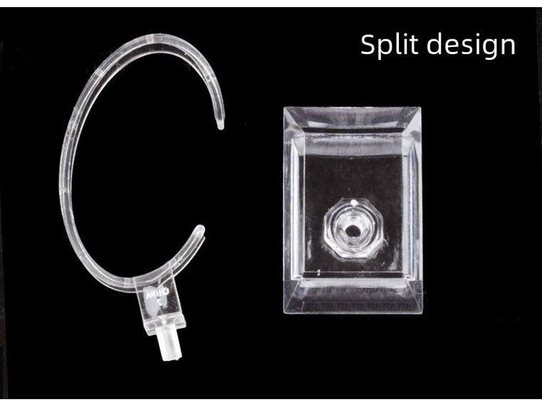 "Luxury Transparent Watch & Bracelet Display Stand"