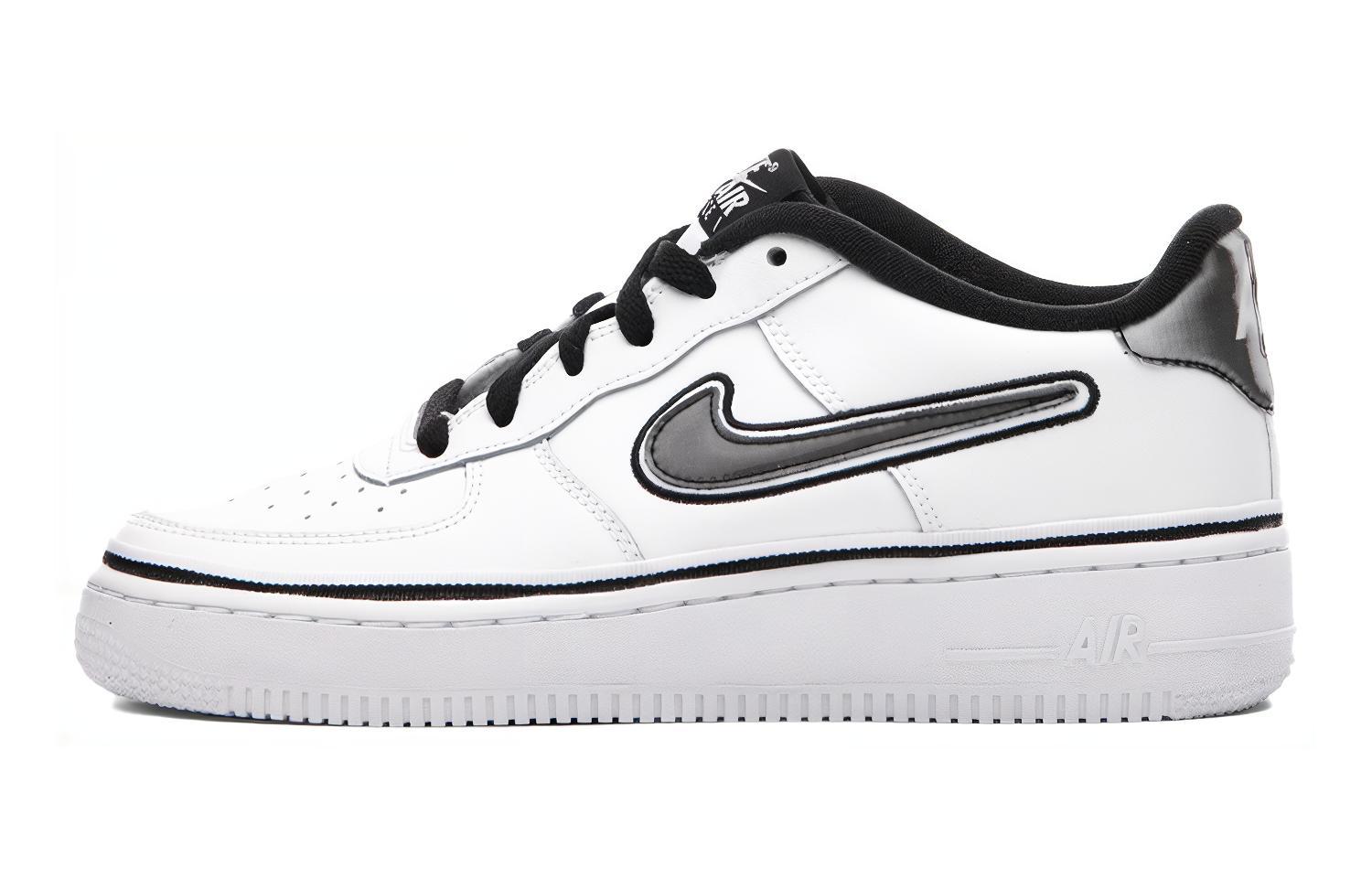 

Nike Air Force 1 Low NBA White Black GS AR0734-100 35.5