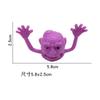 5pcs Ghost Head Ghost Head Finger Toys Plastic Halloween Ghost Finger Puppet Toy  Storytelling