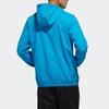 Adidas Jackets Men's Blue Hooded Moderate Other DW4621