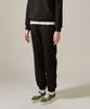 Basic House Women'S Fleece-Lined Jogger Fit Training Pants Black Wypt7151