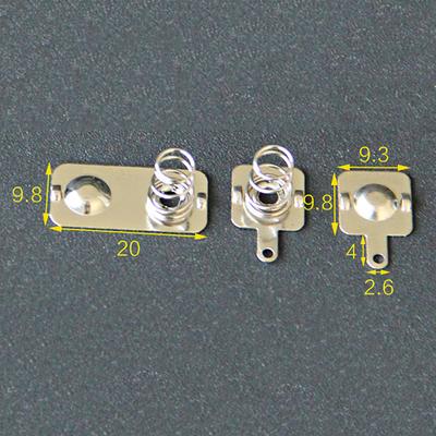 50PCS AAA Battery Spring Contact, Spring Terminal Connector