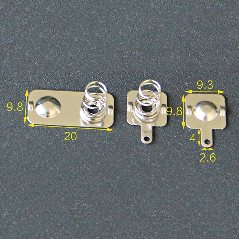 50PCS AAA Battery Spring Contact, Spring Terminal Connector