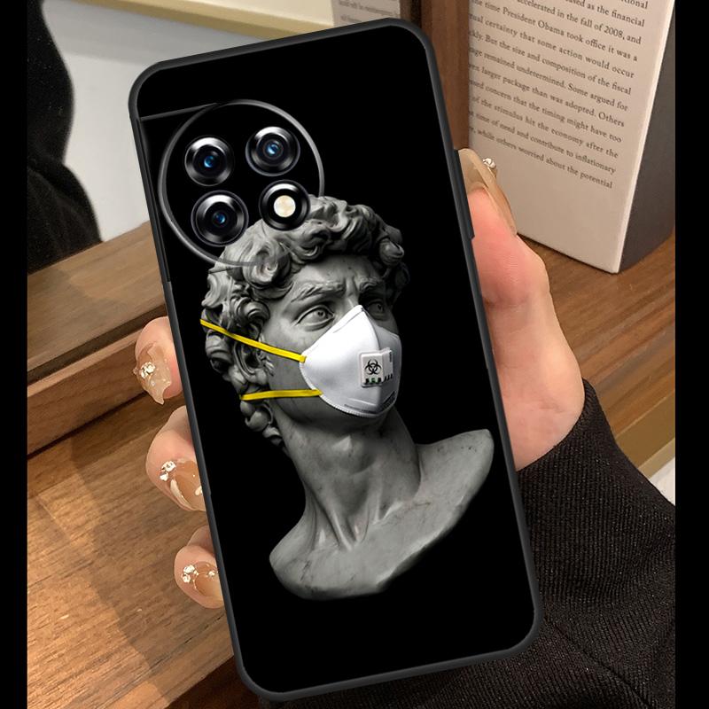 Greek Aesthetics Plaster statue art Case For OnePlus Nord 5 CE 2 3 4 Lite N20 N30 OnePlus 15 R 13R 12R 10T 13T 10 11 12 13 Cover