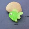7 Stück Mini Goldfisch Baby Badespielzeug Weiches Gummi Simulation Goldfisch Dekor Wasserspielzeug Spaß Kinder Jungen Mädchen Schwimmen Strandspielzeug