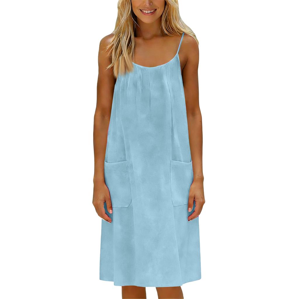 Vestido de Mujer Transpirable sin Espalda