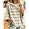Women's Plus-Size Hooded Sweatshirt, Elegant Comfortable Simple Pattern Print,Fashionable and Versatile