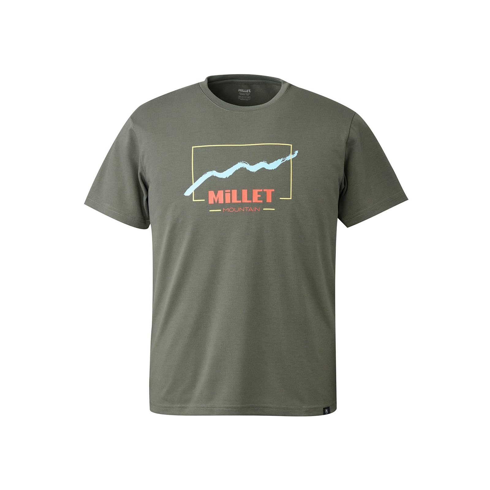

RIDGELINE TS SS M НОВАЯ [Millet] Футболка мужская LOGO_OLIVE