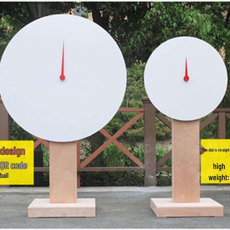 Giant Lucky Draw Spin Wheel with Wooden Stand