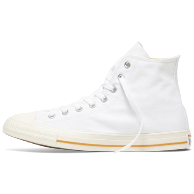 

Converse All Star Cali Удобные и универсальные высокие парусиновые кеды Унисекс Белые 39