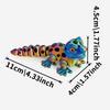 Multi-joint Movable 3D Printed Animals Mini Cute Sensory Toy Funny Home Accessories Kids Gift