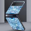 Fashion Eyelashes Eyes Hard PC Phone Case For Samsung Galaxy Z Flip 7 6 5 4 Black Cover For Galaxy Z Flip 3 Foldable Shell Capas