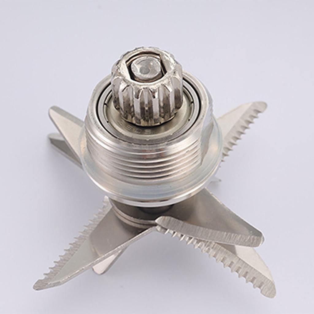 8 Blade Blender Replacement Stainless Steel Blades Smooth Blending Use Spare Part Metal Texture for Multiple Models