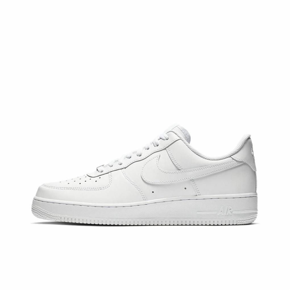 Nike Air Force 1 Cow Leather Abrasion Resistant Low Top Skateboard Shoes Men's Blue CW2288-111(Team613-)