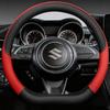 38cm Car Steering Wheel Cover For Suzuki Swift 2017 2018     Sport Auto Accessories