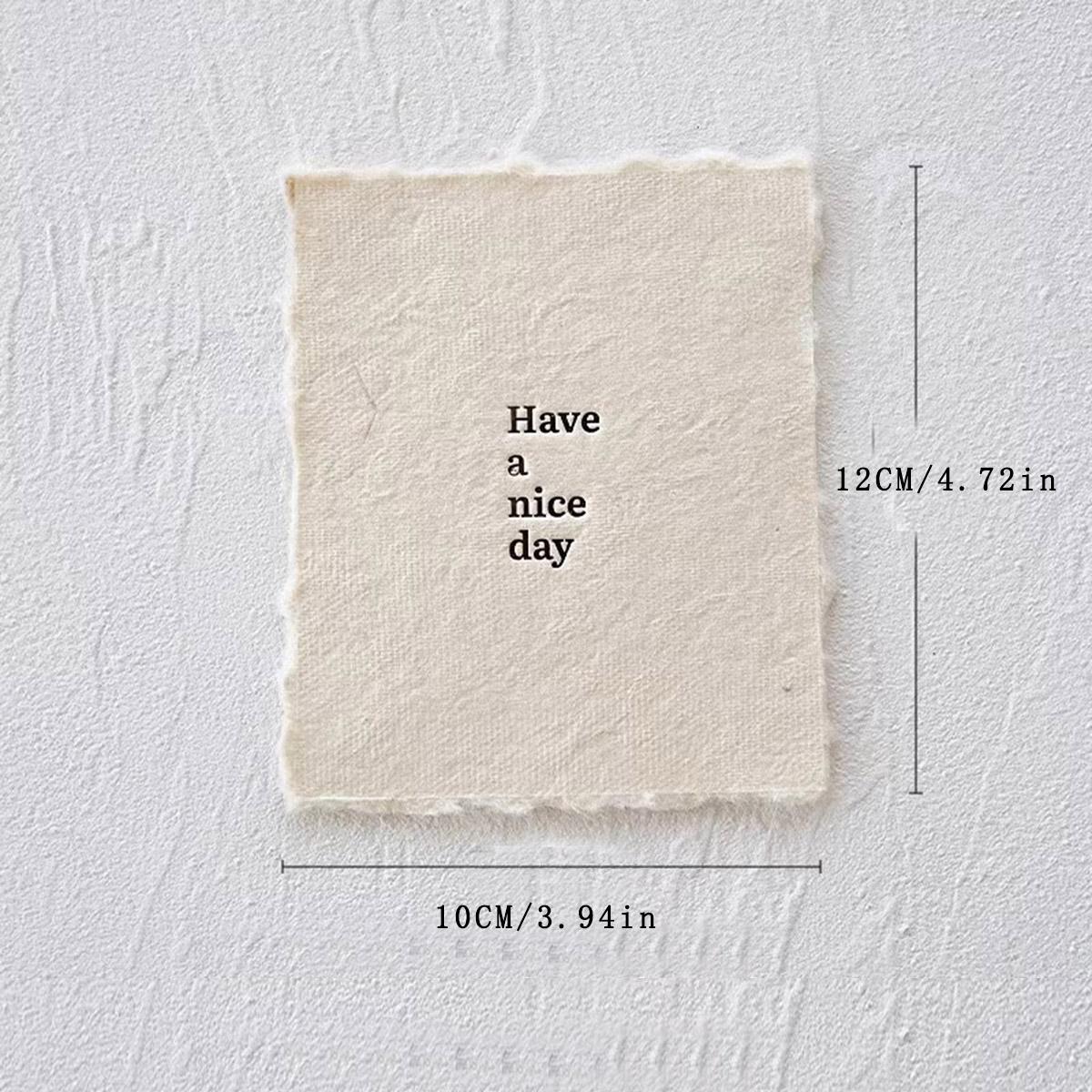 

1 шт. Инс Холодный стиль Литературный Английский Необработанный край Календарная карточка Украшения для ногтей Реквизит для фотосъемки Фоновое украшение Орнаменты