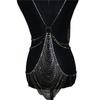 Popular Rhinestone Fringed Dress Exaggerated Rhinestone Body Chain Luxury Bra Underwear Integrated Set Catwalk