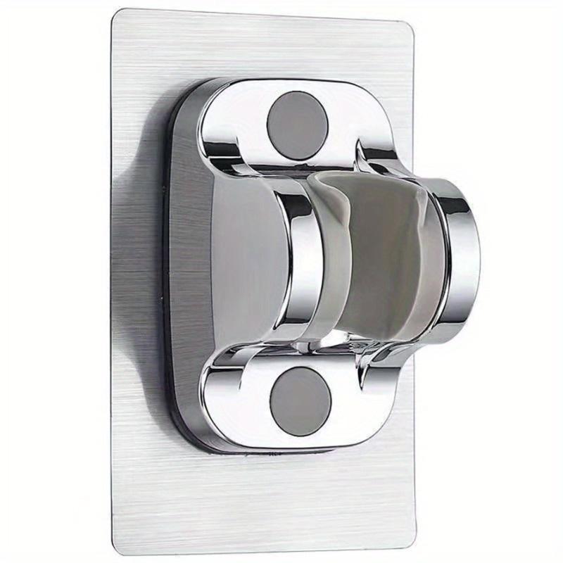 1pc Wall-Mounted Shower Bracket With Adjustable Base For Handheld Showerhead Home Bathroom Decor Summer Bathroom Accessories