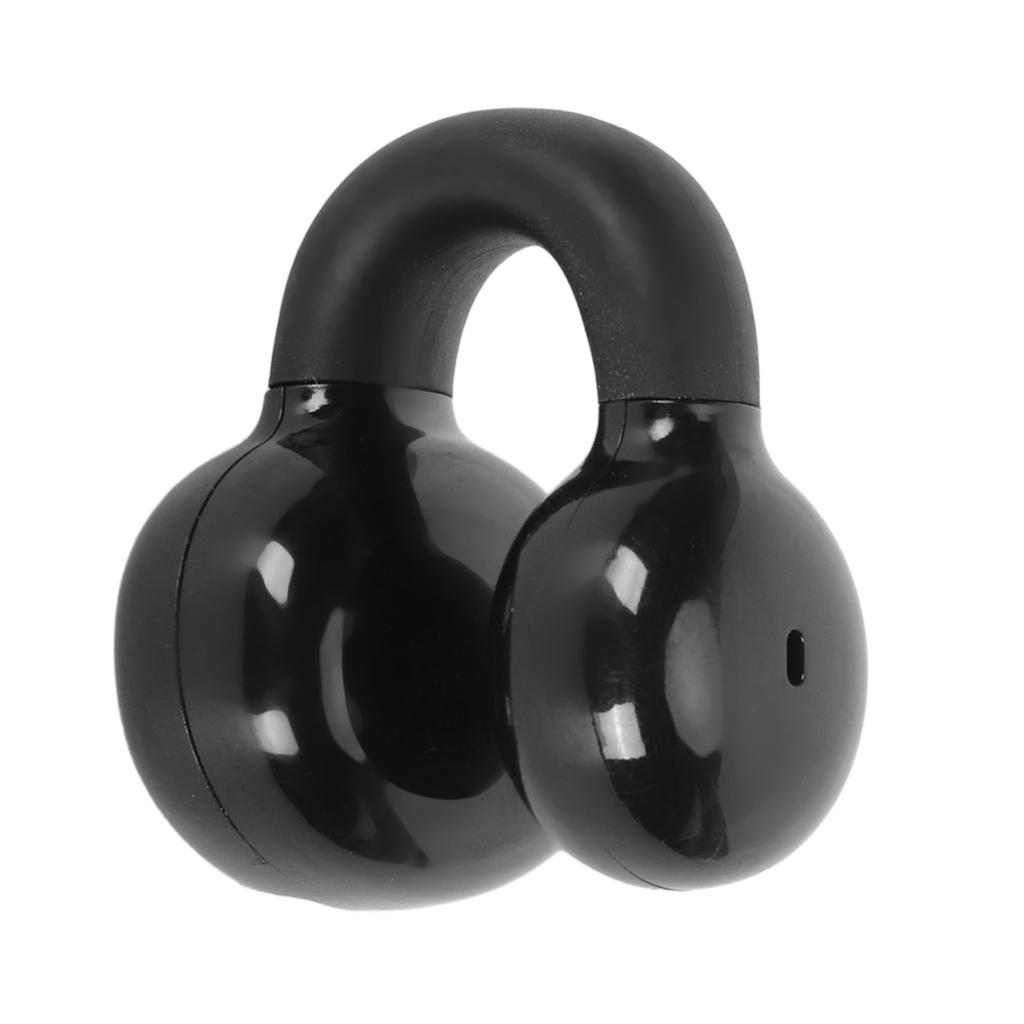 Bluetooth Clip On Earphones Stylish Mini HiFi Stereo Noise Cancelling Clip On Open Ear Headphones for Sports Music