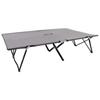 Day and Night - Day and Night Folding Double Lounger Steel Gray