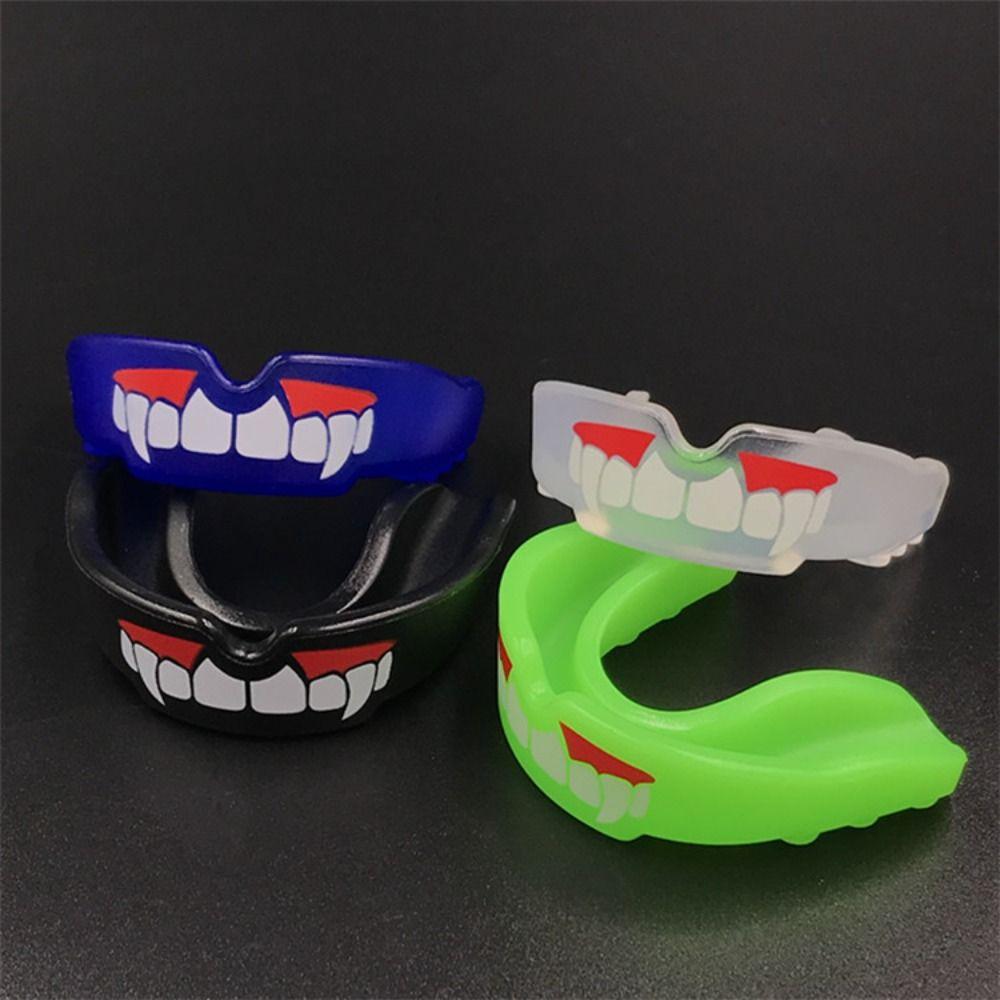 Black Blue Green Teeth Protection EVA Rugby New Boxing Gum Shield  Unisex