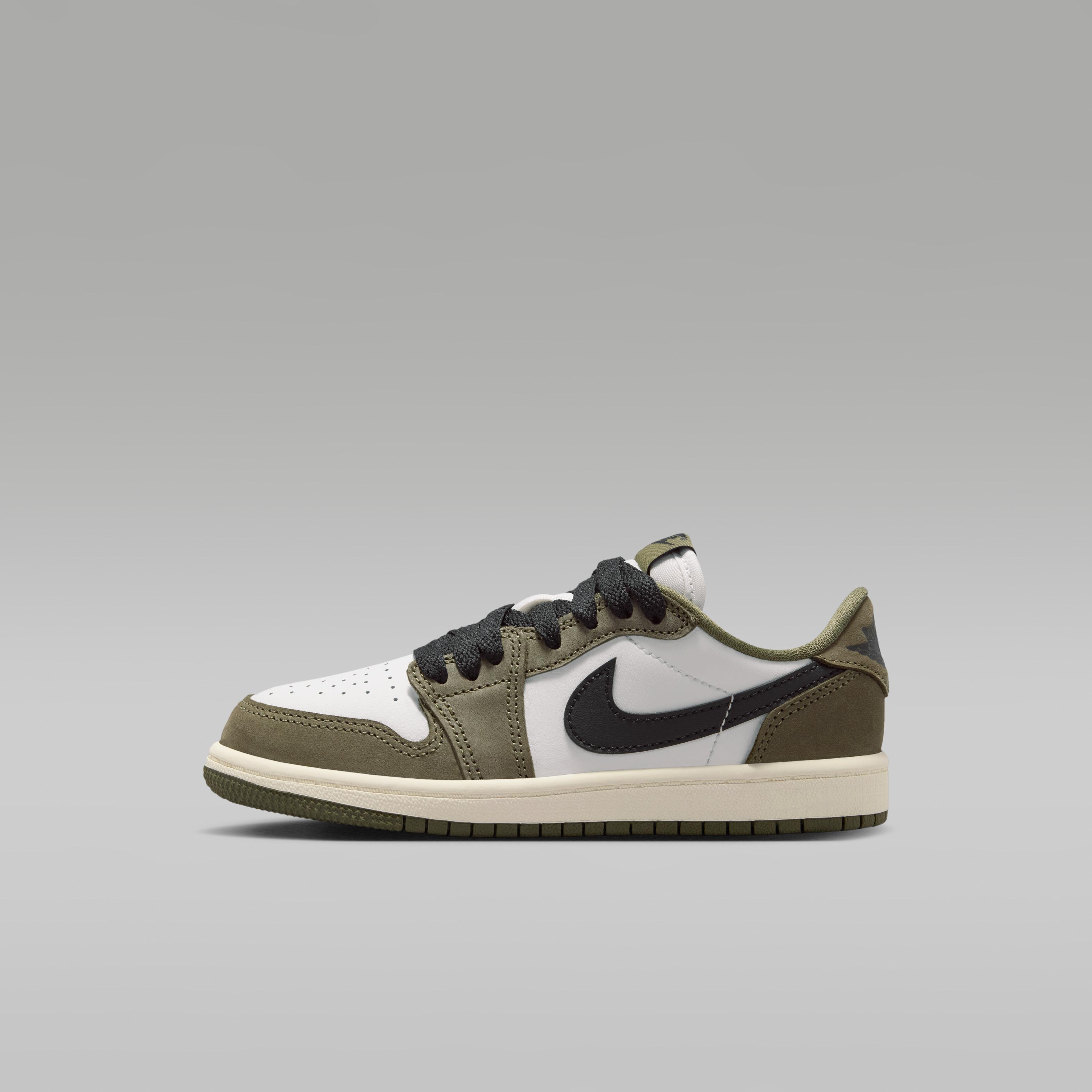 Jordan 1 Retro Low OG Medium Olive (PS) 31