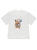 Spring Summer Trendy Outfits Korean Drama TShirt Q Did You Feel It Too Cute Hamster Graphic Soft Casual Short Sleeve Top Y2K