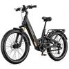 Bicicleta Elétrica Engwe E26 3.0 Pro Motor 250W Pneu 26" Bicicleta Elétrica Adulto Todo Terreno 48V 15Ah Display LCD 8 Velocidades Freios Hidráulicos Autonomia Máxima 135Km