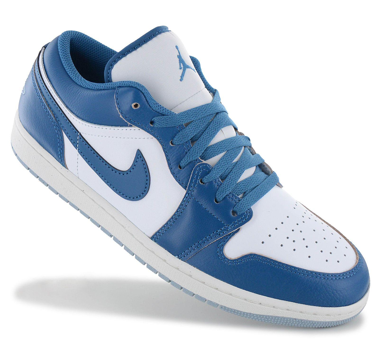 

Air JORDAN 1 Low SE - Мужская Обувь Кроссовки Бело-Синий FN5214-141 ОРИГИНАЛ EU 42.5 US 9 белый