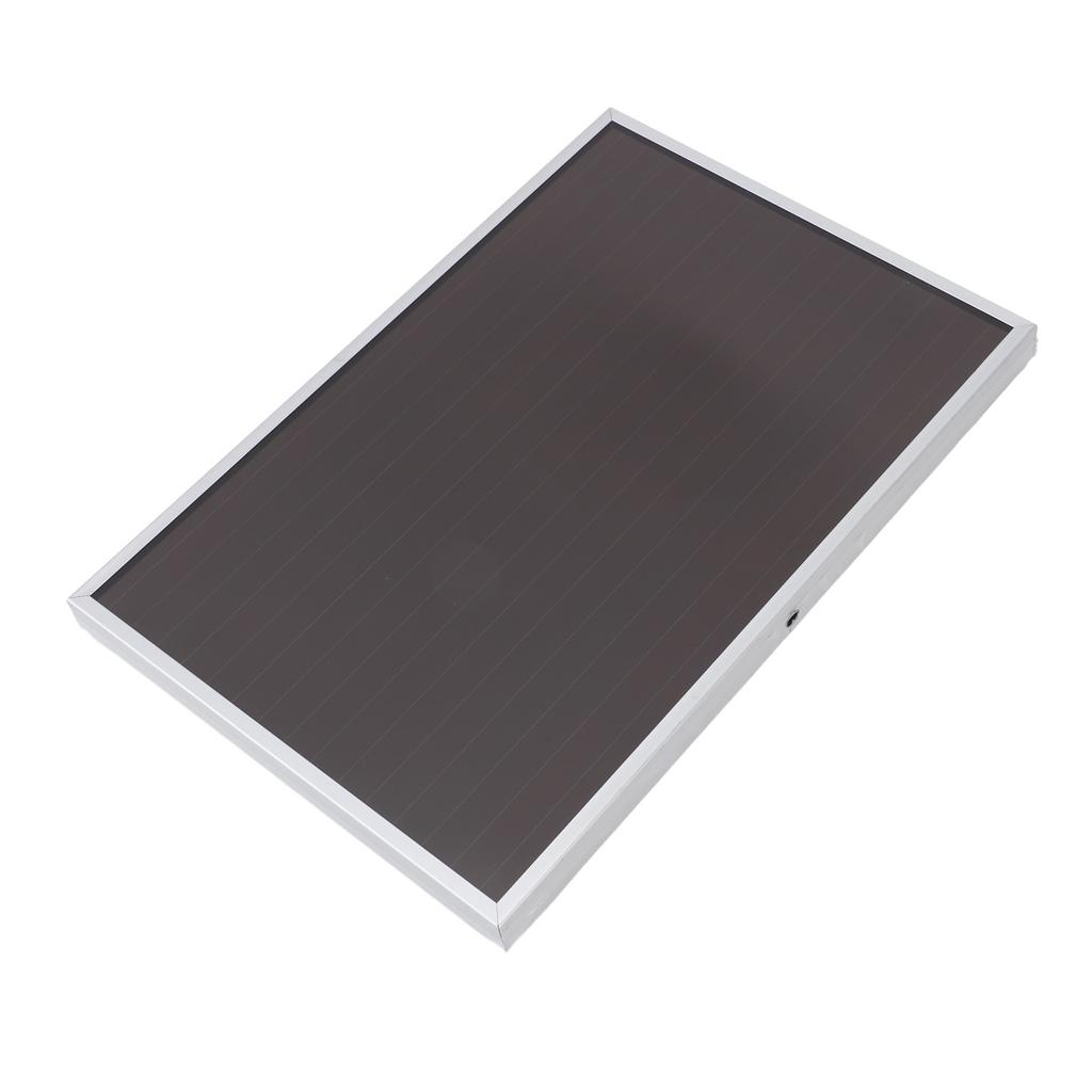 20W 12V Solar Panel Aluminum Frame Amorphous Silicon Panel High Temperature Resistant Fireproof USB