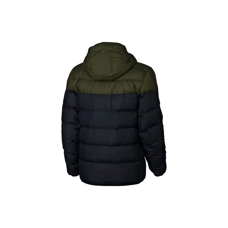Nike Down Jackets Men's Green Black Multicolor Hooded Moderate Other 928834-395
