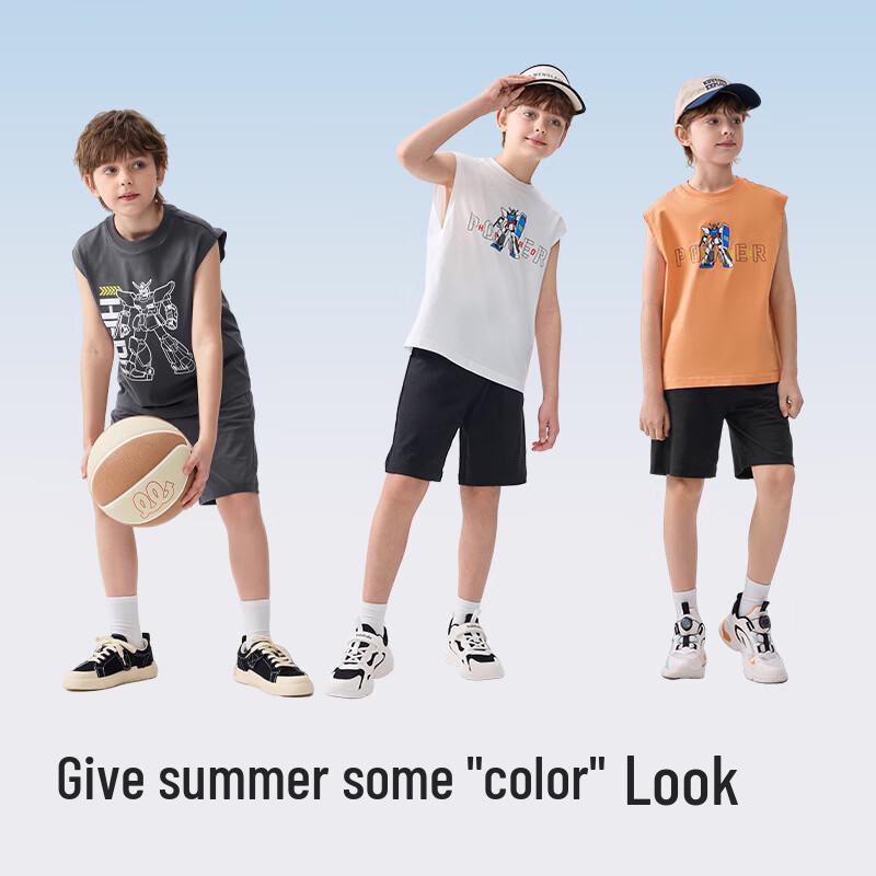 Balabala Boys Short-Sleeve Two-Piece Summer Set 170