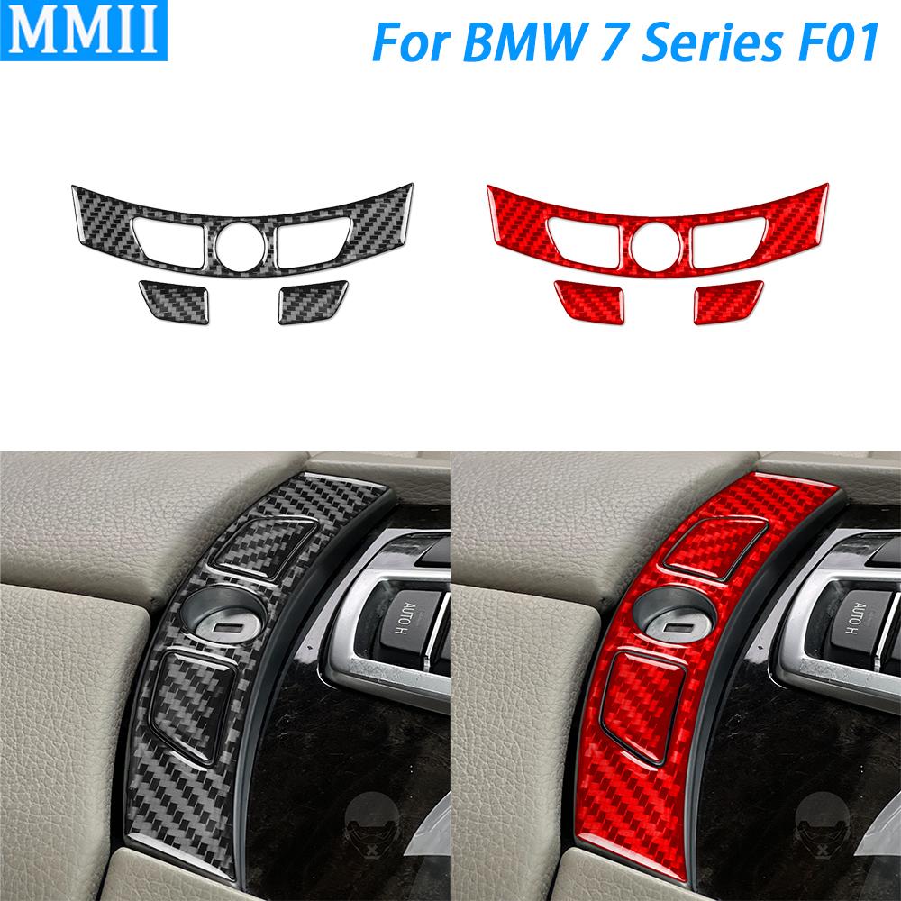 

Для BMW 7 серии F01 2009-14 передний подлокотник из углеродного волокна, панель переключателей, накладка, аксессуары для украшения салона автомобиля