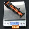 Black Orange Band for Apple Watch Ultra 49mm Series 10 46mm Luxury Men Wristband for Series 9 8 7 6 5 4 SE 49mm 46mm 45mm 44mm