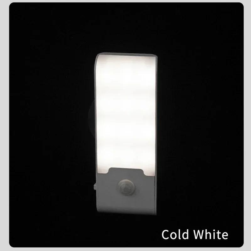 

LED Body Sensor Night Light Warm White Light MINI Long Strip Light White Minimalist Wardrobe Light Bedroom Baby Room