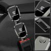 1PC Car Seat Belt Clip Extender Safety Belts Lock Buckle Plug For Porsche Macan 911 718 Taycan Panamera Boxster Cayman Accessory