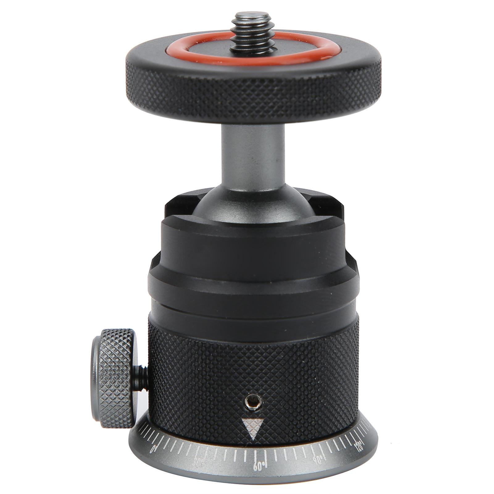 

Вращающееся на 360 градусов крепление с маленькой шаровой головкой из алюминиевого сплава с винтом 1/4 дюйма для штатива камеры