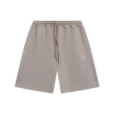 Li Ning China Color Series Solid Color Straight Leg Shorts Men Shorts Reindeer-Brown AKST079-8