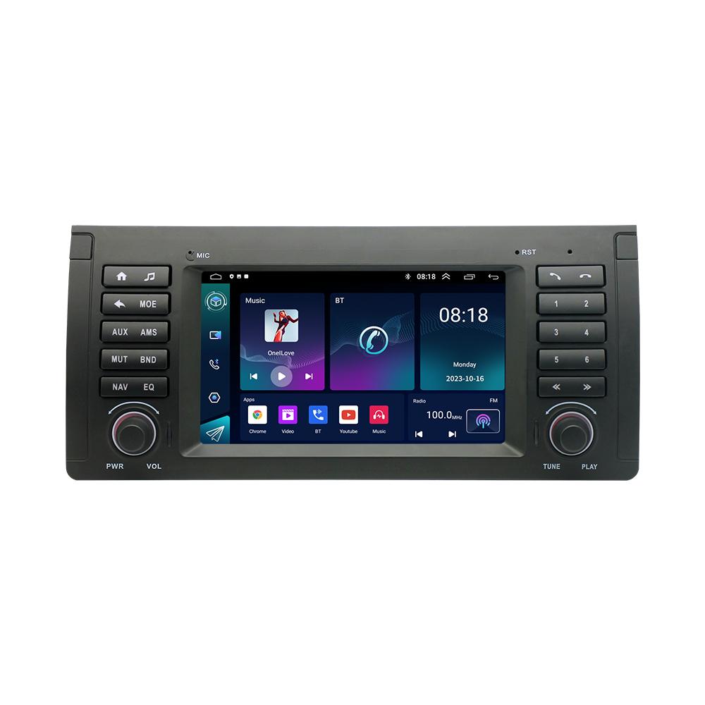 For BMW E39 navigation all-in-one machine-7 inch with buttons, standard built-in CP