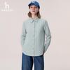HAZZYS Women's Corduroy Long-Sleeve Cotton Shirt