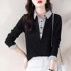 Fashionable Long-sleeved Shirts for Women In Spring and Autumn New Style Large Size Tops for Outer Wear Bottoming Shirts