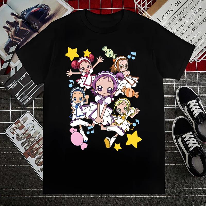 Ojamajo Doremi Magical Summer Fashion Shirt Graphic T Shirt Men Tops Base O-neck Tees Funny Girls Tshirt