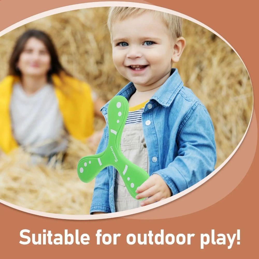 Profesional Flying Boomerang Toy Interactive Throw Catch Game Toy Birthday Gift