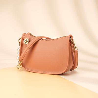 Genuine Leather Underarm Bag Niche Women's Trend Versatile Cowhide Shoulder Messenger Bag